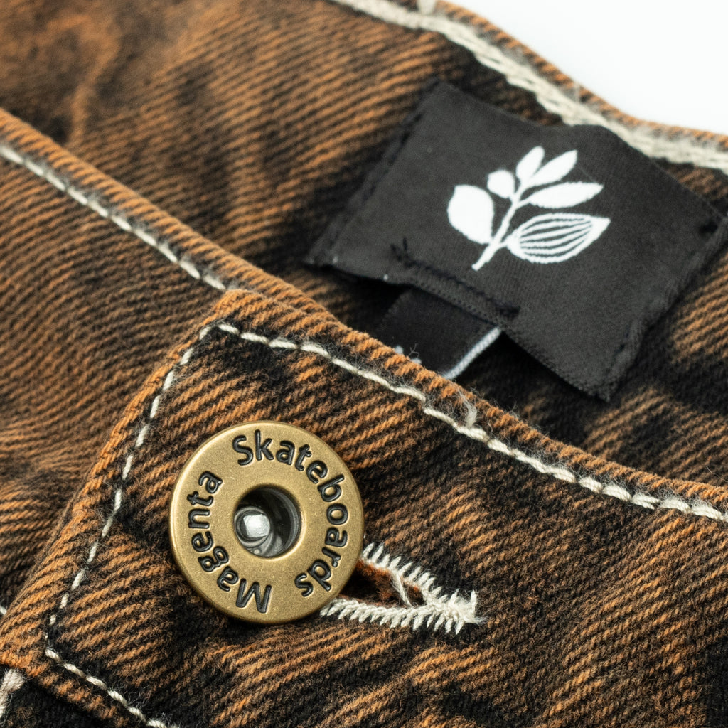 MAGENTA SKATEBOARDS - OG DENIM PANTS  "BRONZE"