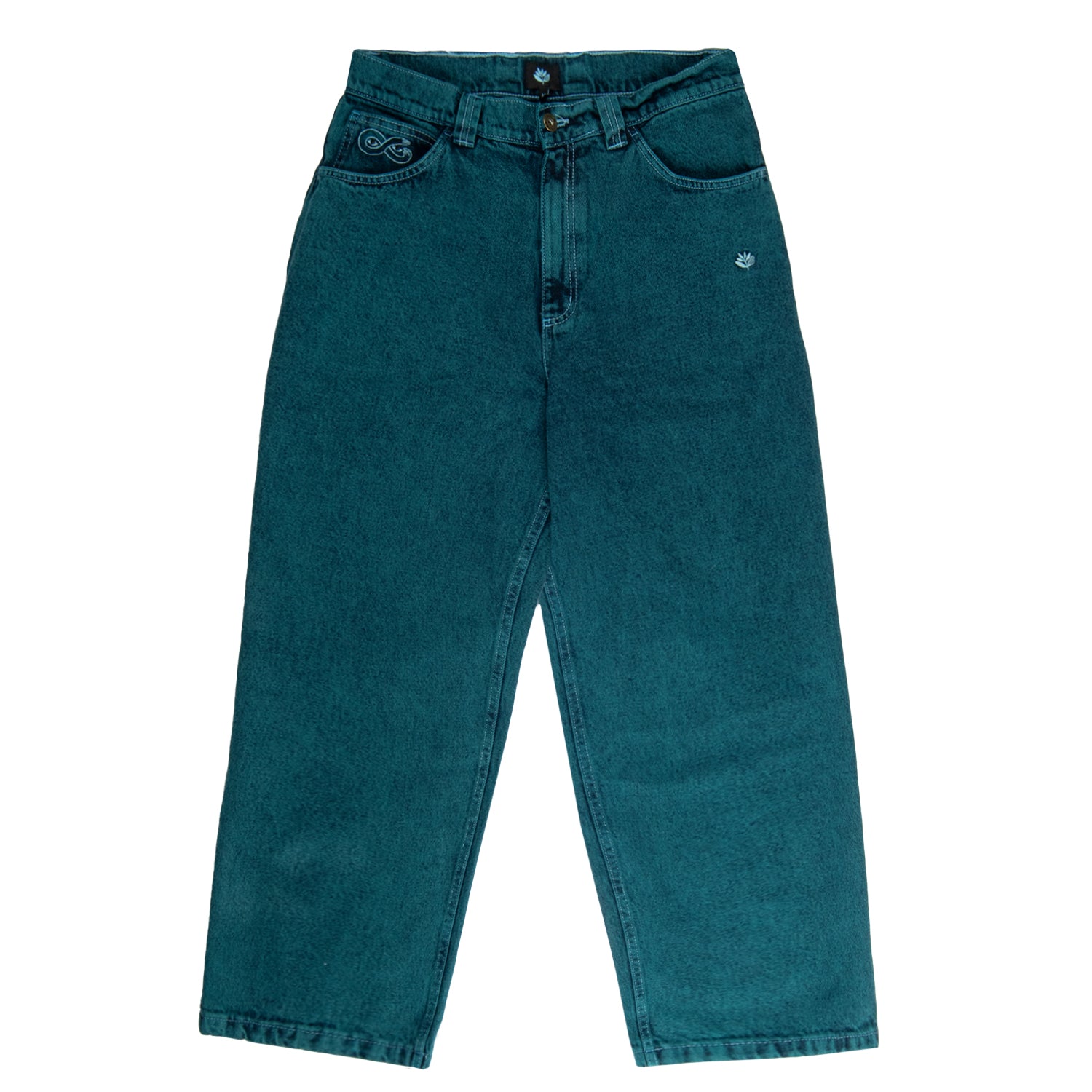 MAGENTA SKATEBOARDS - OG PANTS  "Teal"