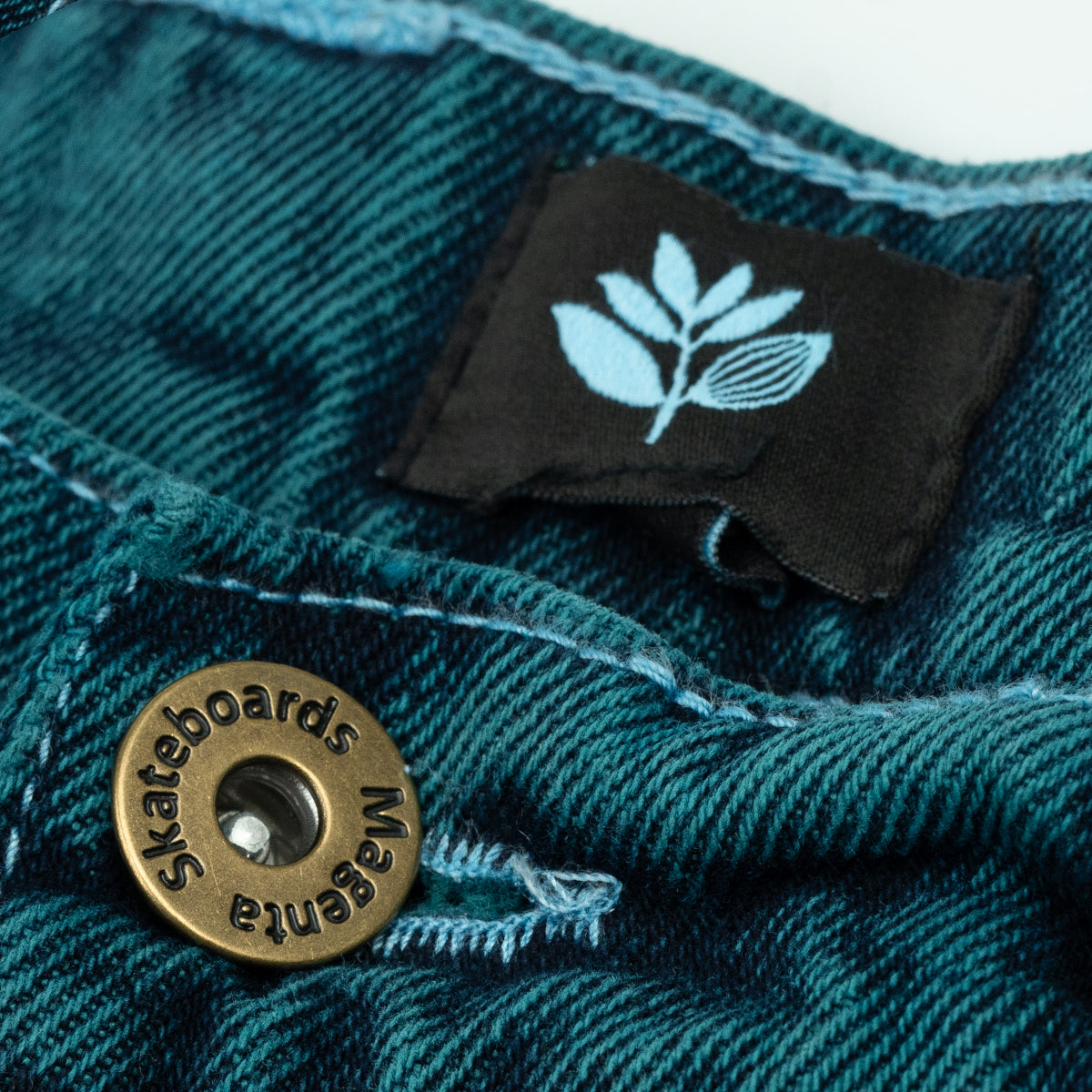 MAGENTA SKATEBOARDS - OG PANTS  "Teal"