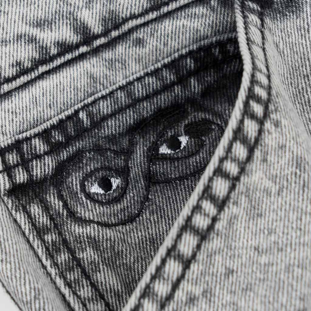 MAGENTA SKATEBOARDS - OG DENIM SHORTS "ACID"