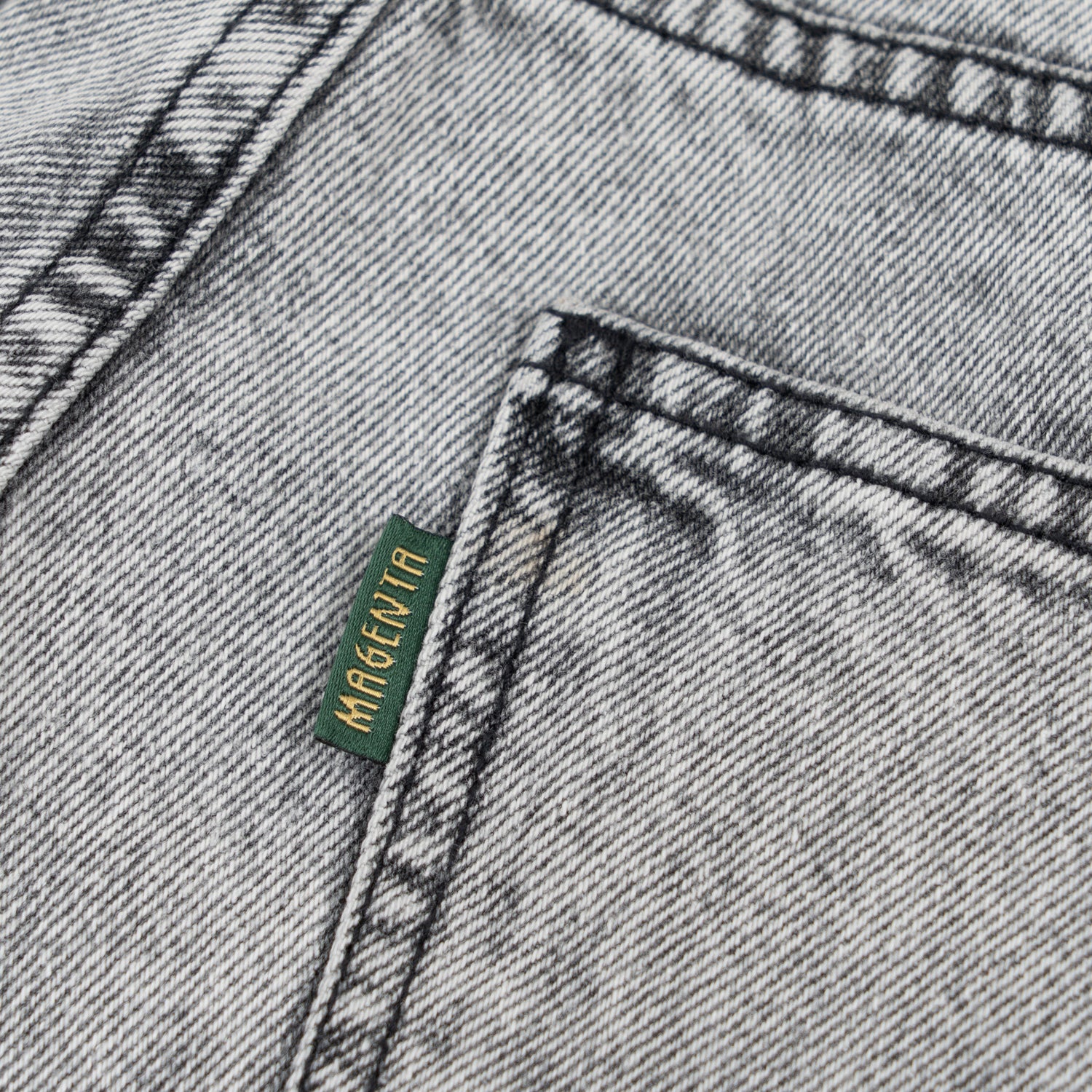 MAGENTA SKATEBOARDS - OG DENIM SHORTS "ACID"