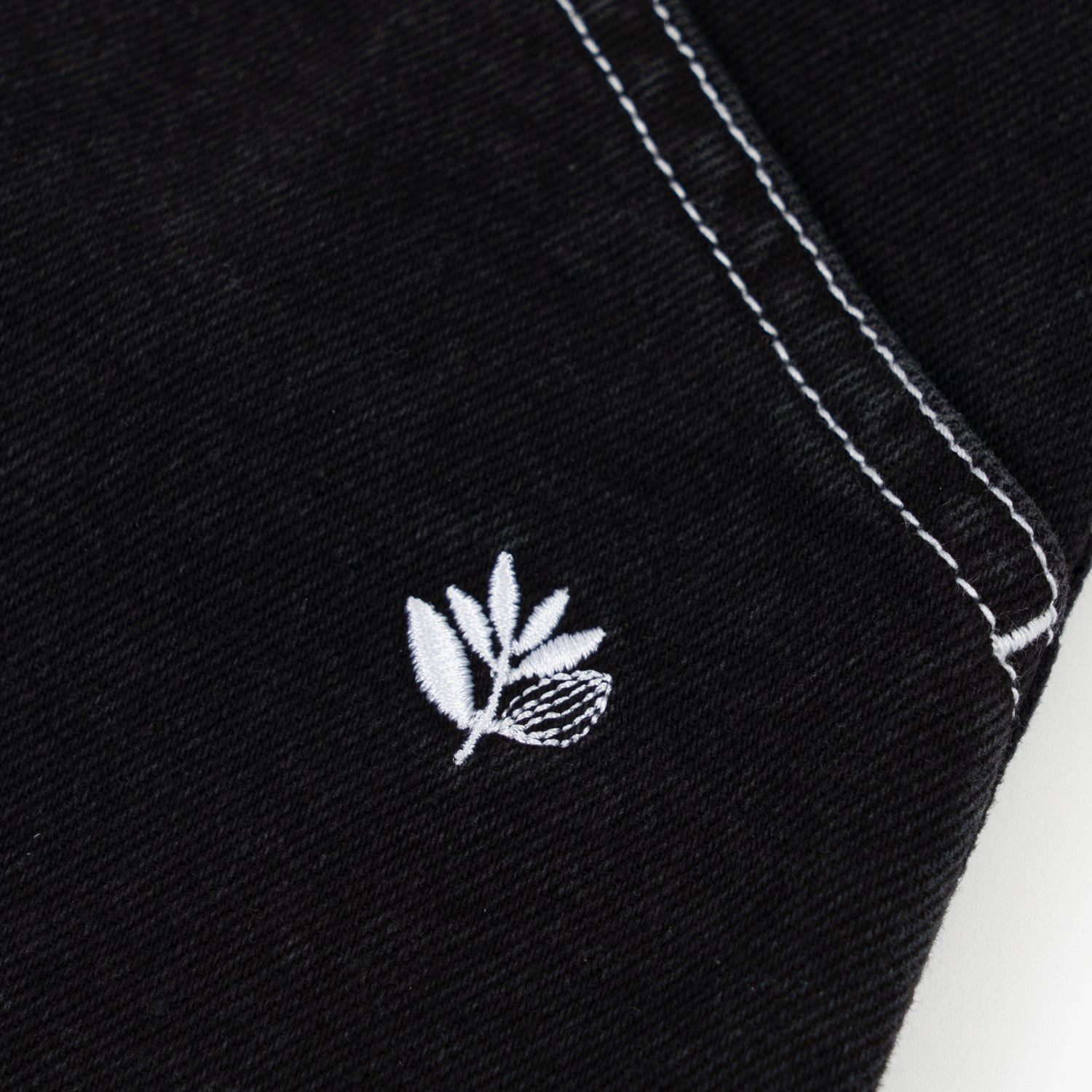 MAGENTA SKATEBOARDS - OG DENIM SHORTS "BLACK"