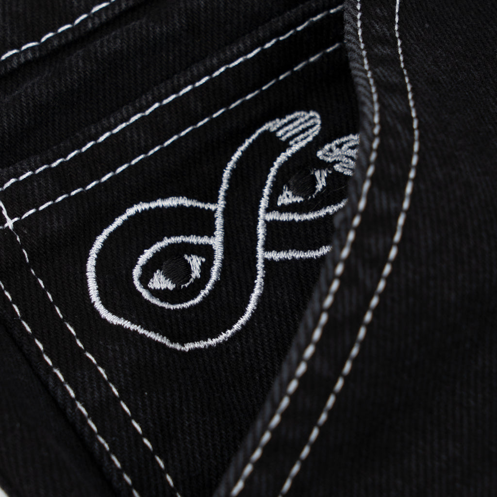 MAGENTA SKATEBOARDS - OG DENIM SHORTS "BLACK"