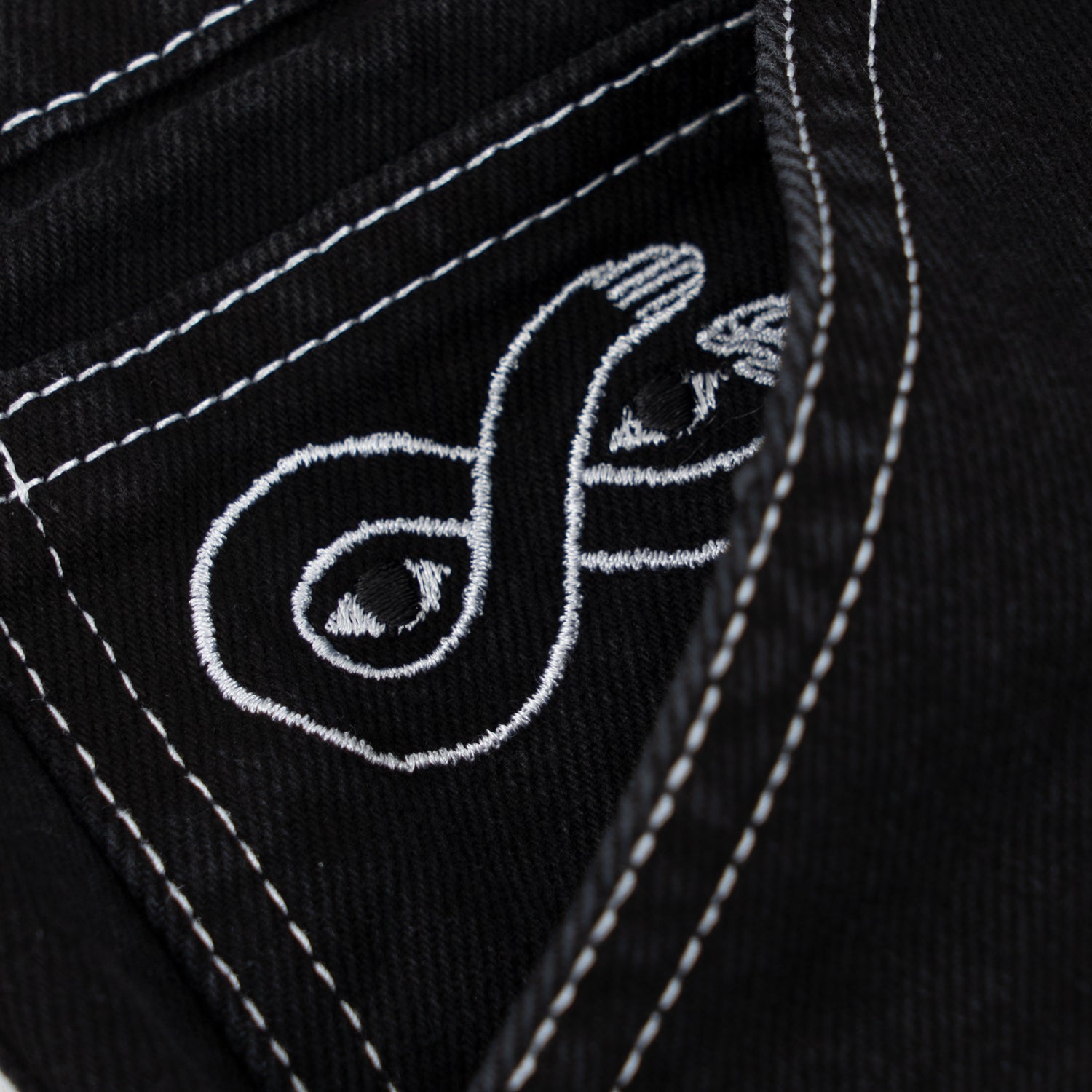 MAGENTA SKATEBOARDS - OG DENIM SHORTS "BLACK"