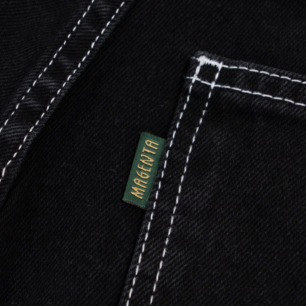 MAGENTA SKATEBOARDS - OG DENIM SHORTS "BLACK"
