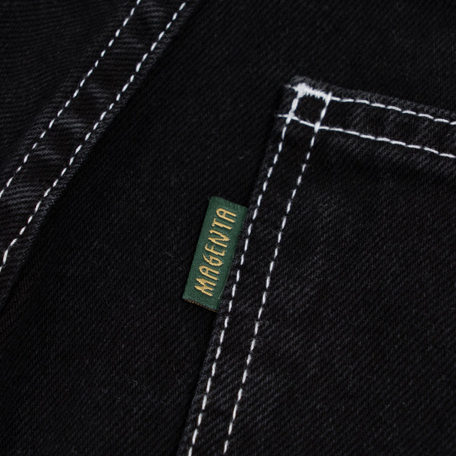 MAGENTA SKATEBOARDS - OG DENIM SHORTS "BLACK"