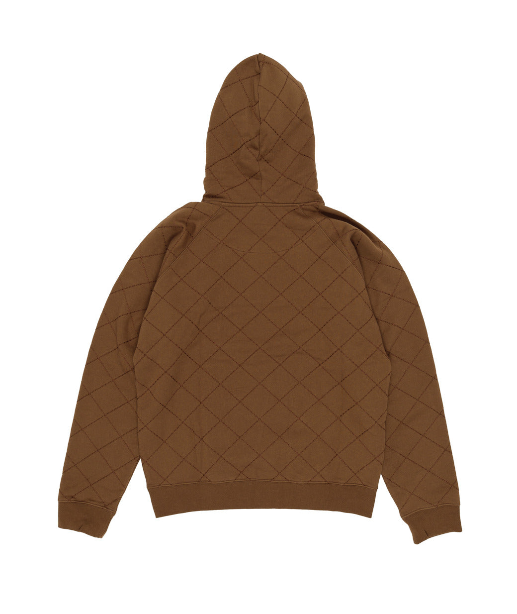 DANCER - OG Diamond Stitch Hoodie "Brown"