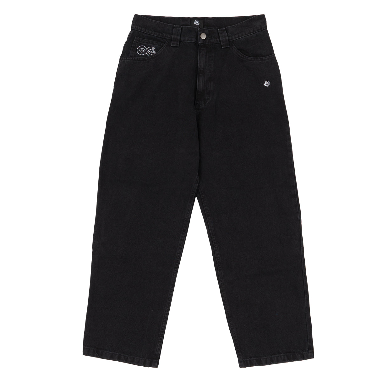 MAGENTA SKATEBOARDS - OG DENIM PANTS  "Black"