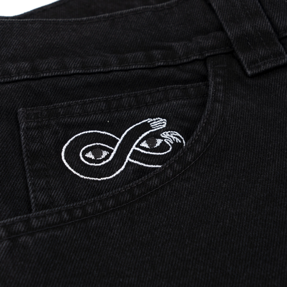 MAGENTA SKATEBOARDS - OG DENIM PANTS  "Black"
