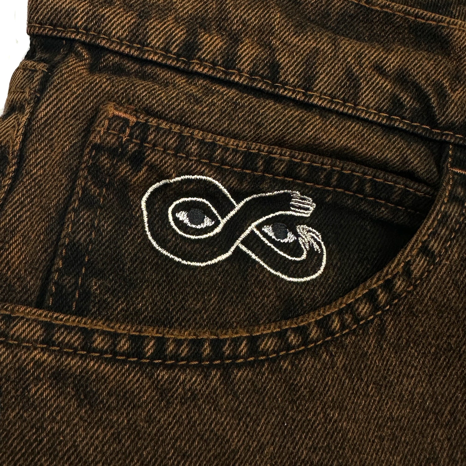 MAGENTA SKATEBOARDS - OG DENIM PANTS  "BRONZE"