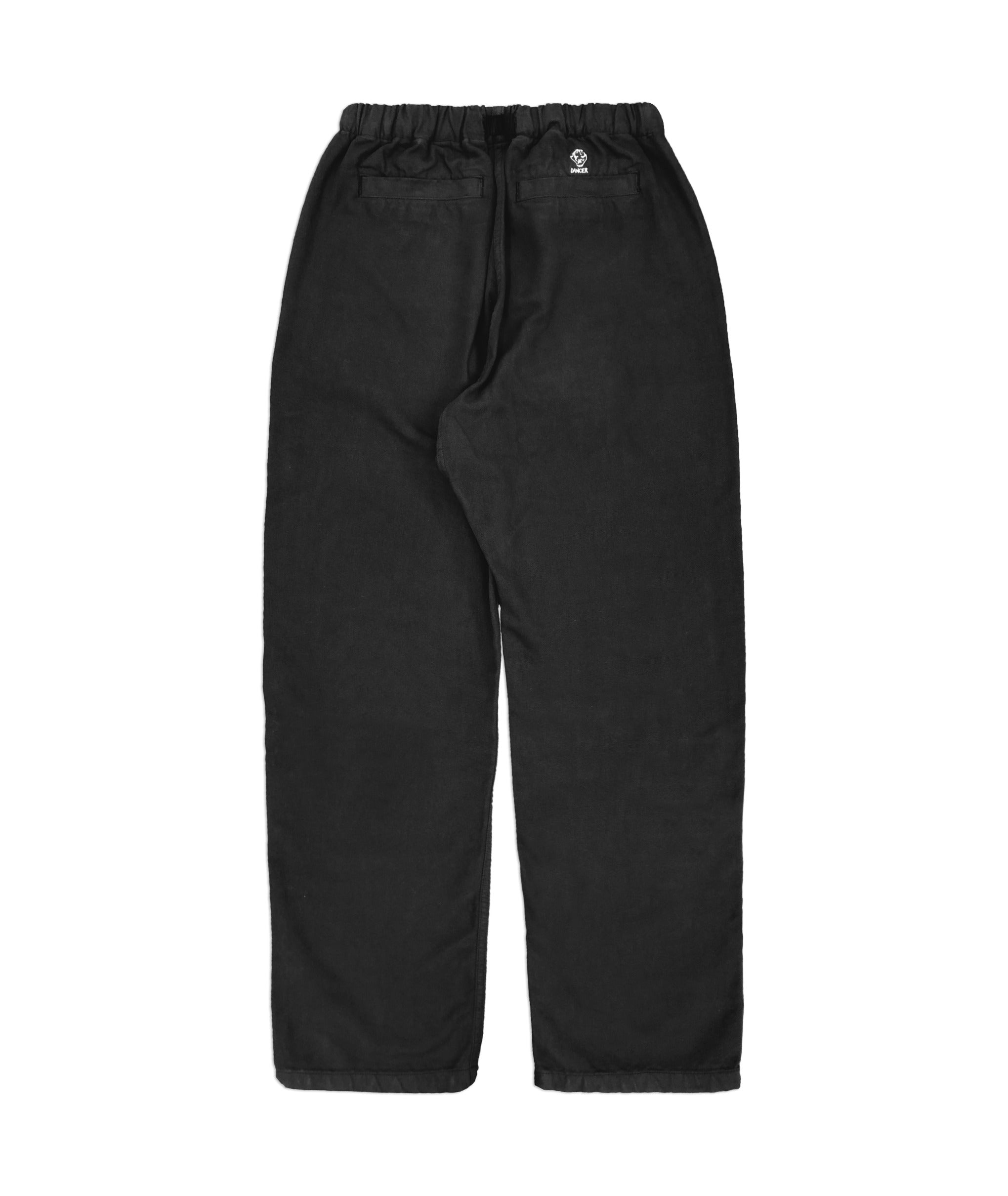DANCER - Oblique Belted Pant "Black"