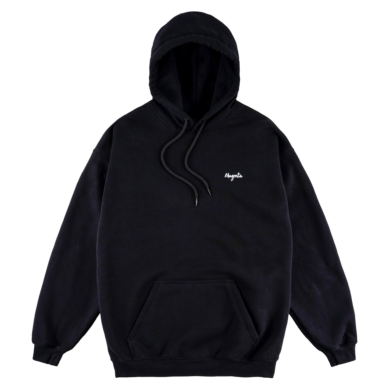 MAGENTA SKATEBOARDS - PETIT VELOURS HOODIE "Black"