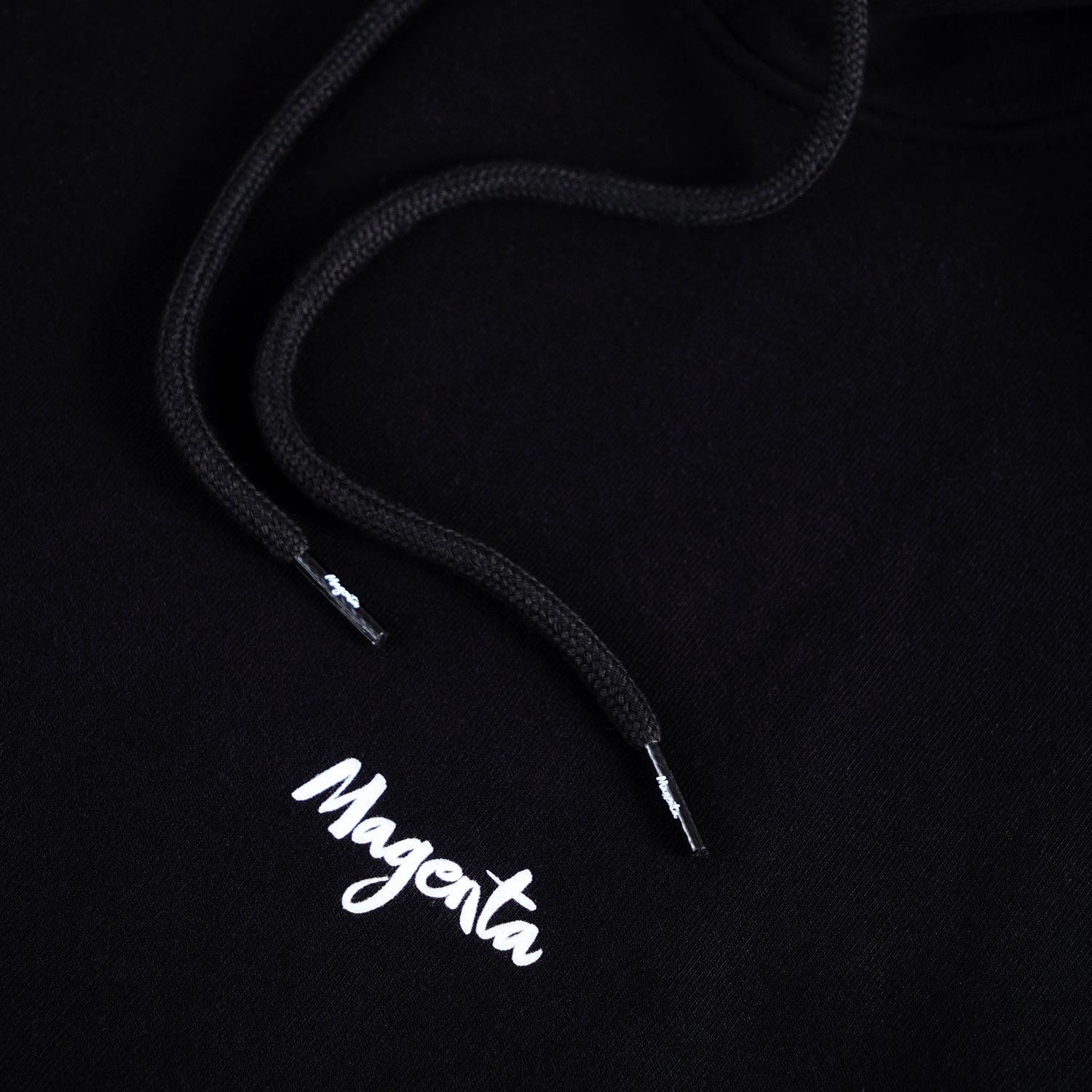 MAGENTA SKATEBOARDS - PETIT VELOURS HOODIE "Black"