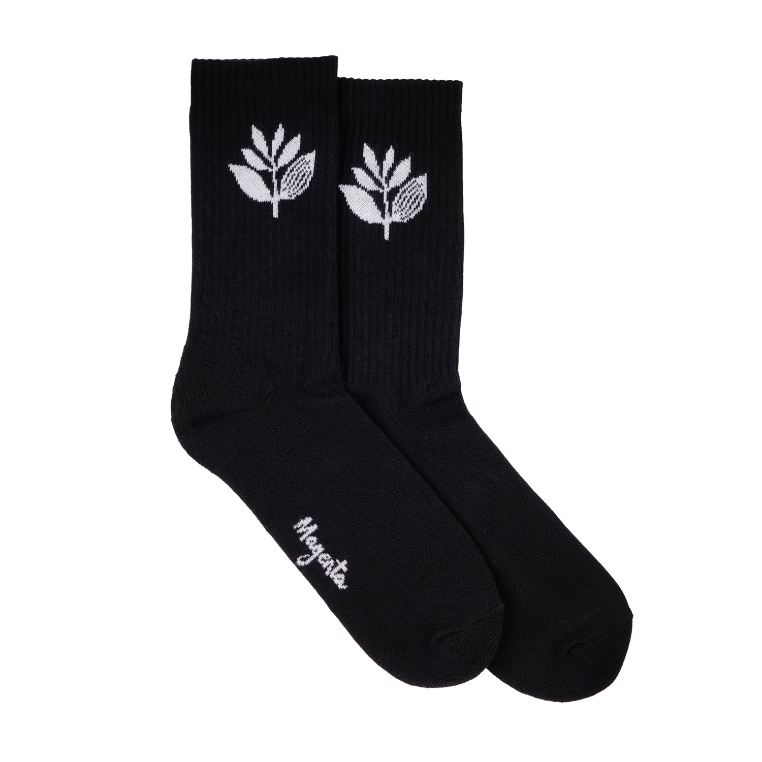 MAGENTA SKATEBOARDS - PLANT SOCKS "Black"