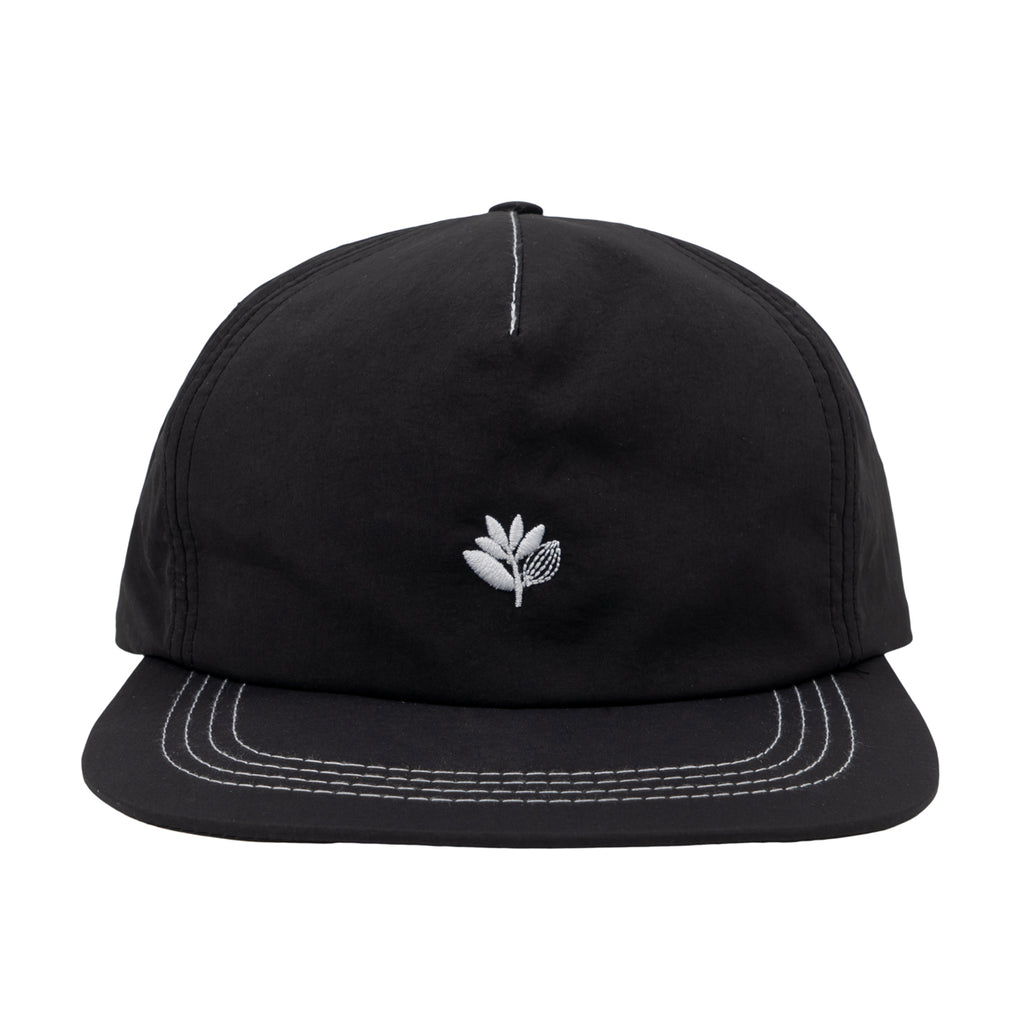 MAGENTA SKATEBOARDS - PLANT NYLON SNAPBACK "BLACK"
