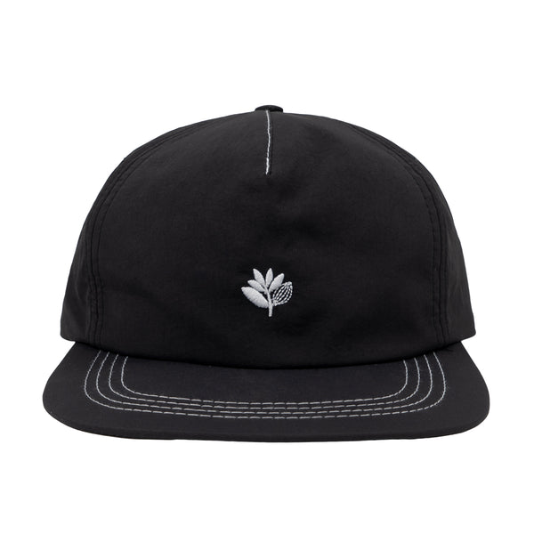 MAGENTA SKATEBOARDS - PLANT NYLON SNAPBACK "BLACK"