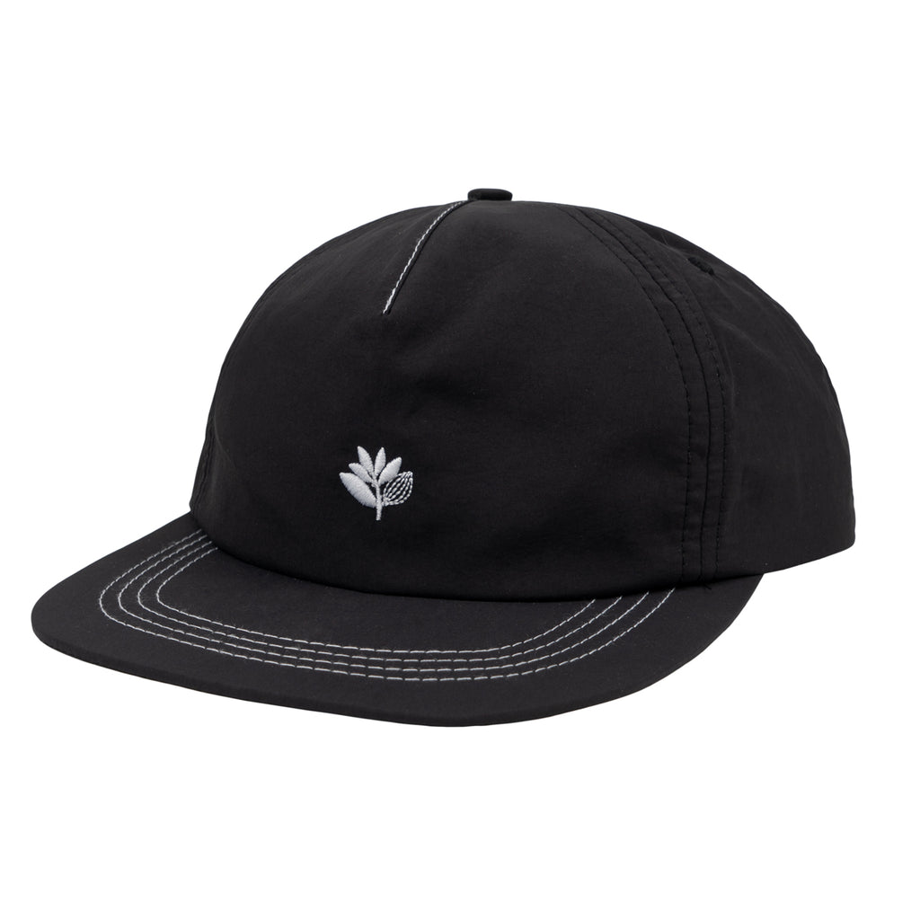 MAGENTA SKATEBOARDS - PLANT NYLON SNAPBACK "BLACK"