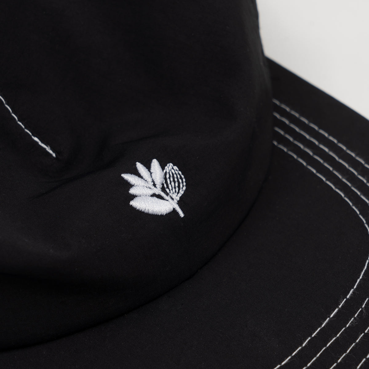 MAGENTA SKATEBOARDS - PLANT NYLON SNAPBACK "BLACK"