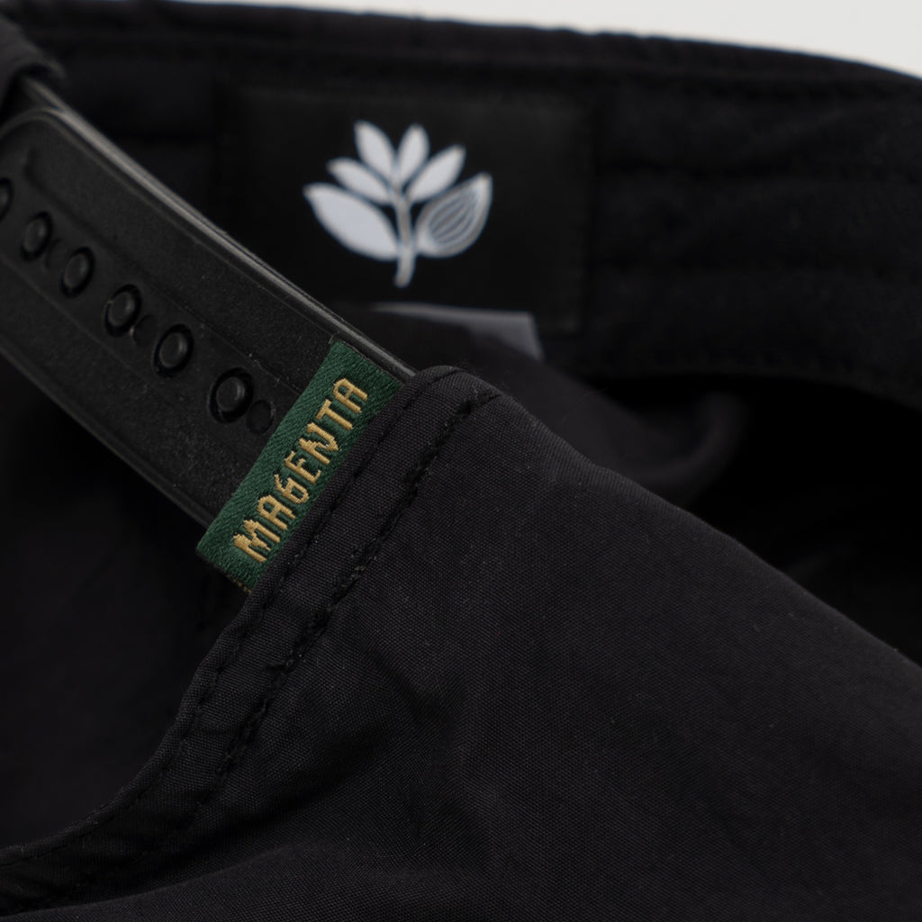MAGENTA SKATEBOARDS - PLANT NYLON SNAPBACK "BLACK"