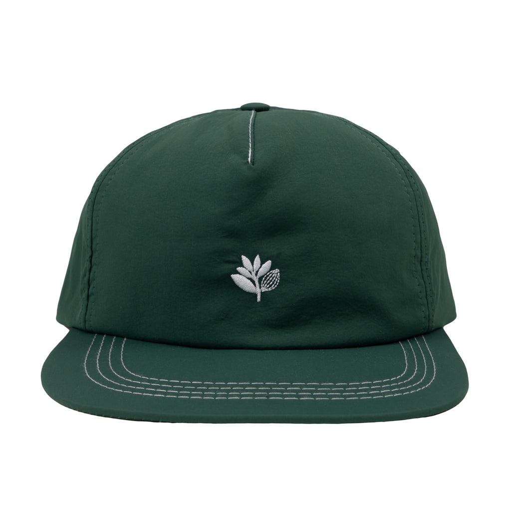 MAGENTA SKATEBOARDS - PLANT NYLON SNAPBACK "Forest Green"