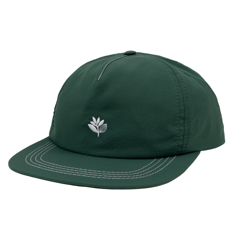 MAGENTA SKATEBOARDS - PLANT NYLON SNAPBACK "Forest Green"