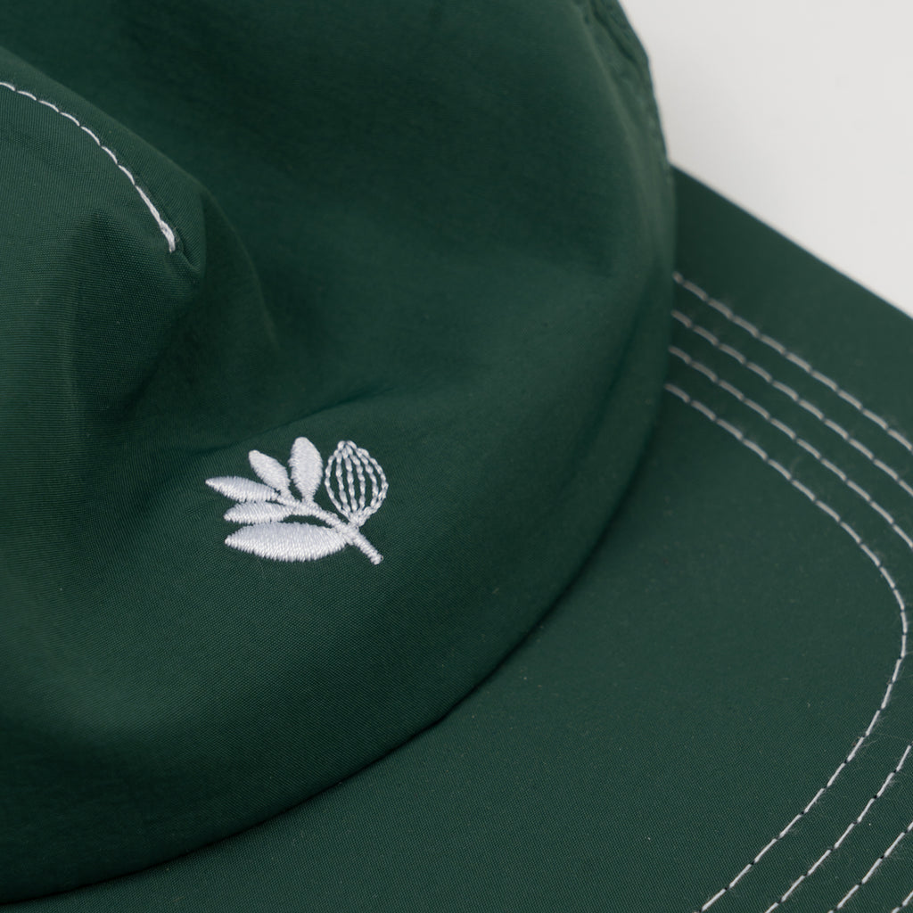 MAGENTA SKATEBOARDS - PLANT NYLON SNAPBACK "Forest Green"