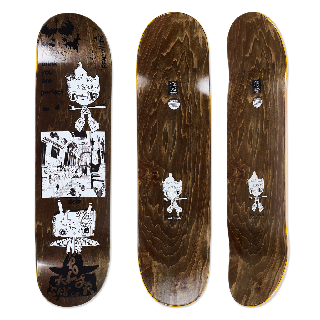 POLAR - Oski - I Think You Perfect - Brown 8.25"(Short)