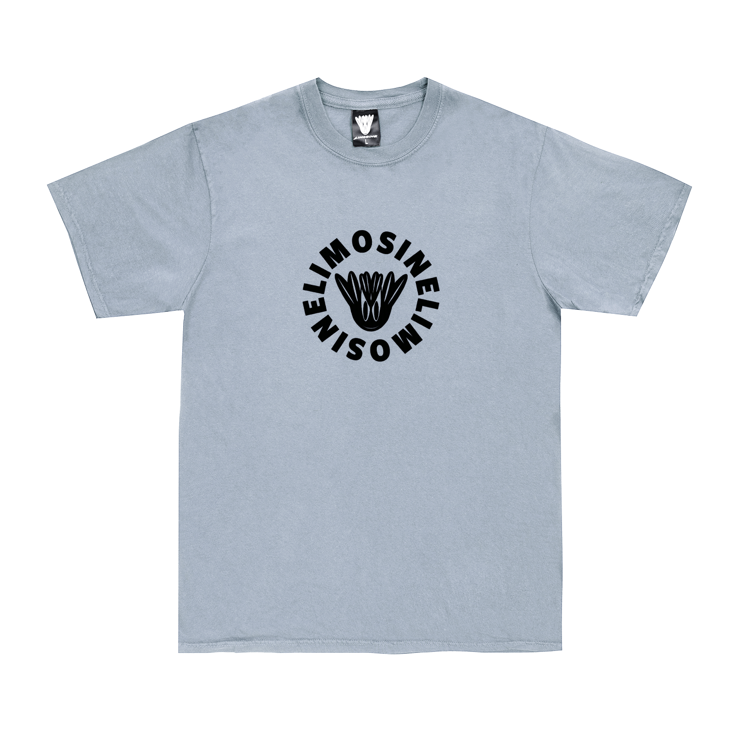 LIMOSINE - PAYMASTER TEE (PIGMENT DYED) "Aqua Grey"