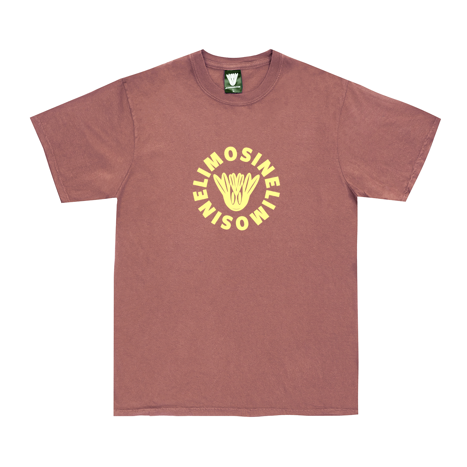LIMOSINE - PAYMASTER TEE (PIGMENT DYED) "Brick"