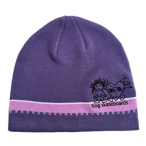 FROG SKATEBOARDS - Pirate Beanie "Purple"