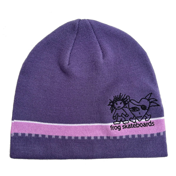 FROG SKATEBOARDS - Pirate Beanie "Purple"