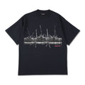 Lidairpeaks - Plaid cactus tee "Navy"