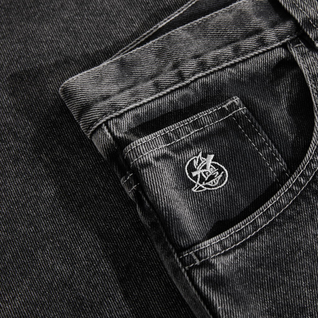 POLAR - 93 Pants ”Silver Black”