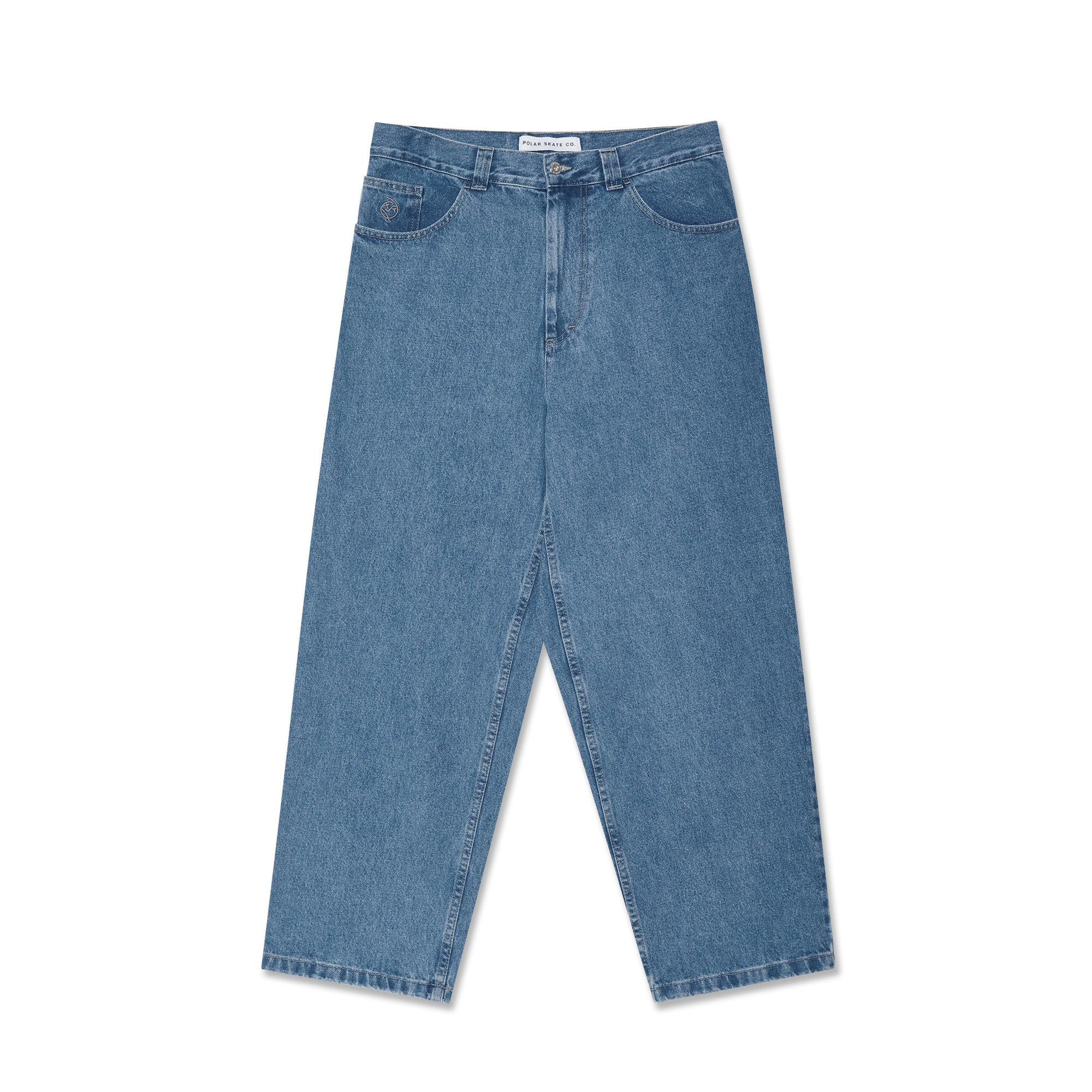 旧ロゴ】polar skate co big boy ブルー正規品 Polar jeans ポーラー 