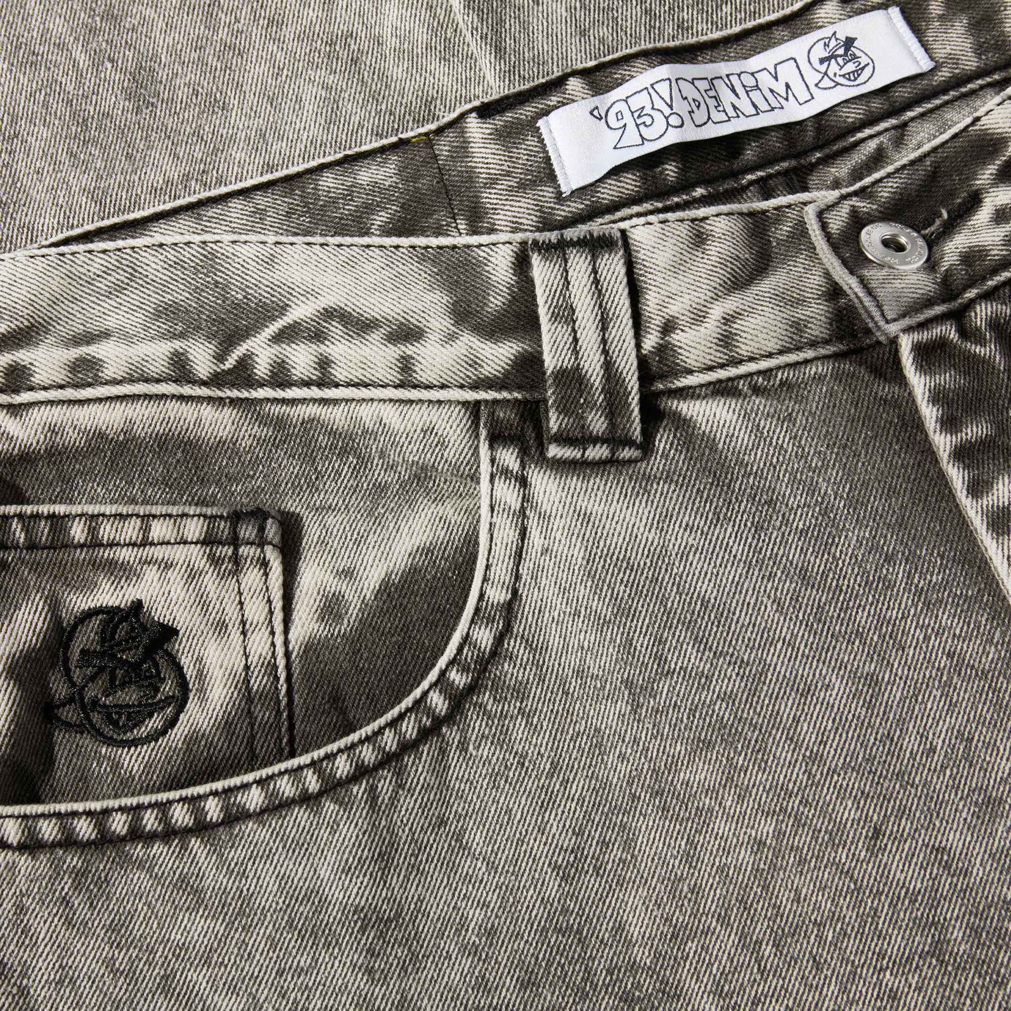 POLAR - 93 Pants "Acid Black"
