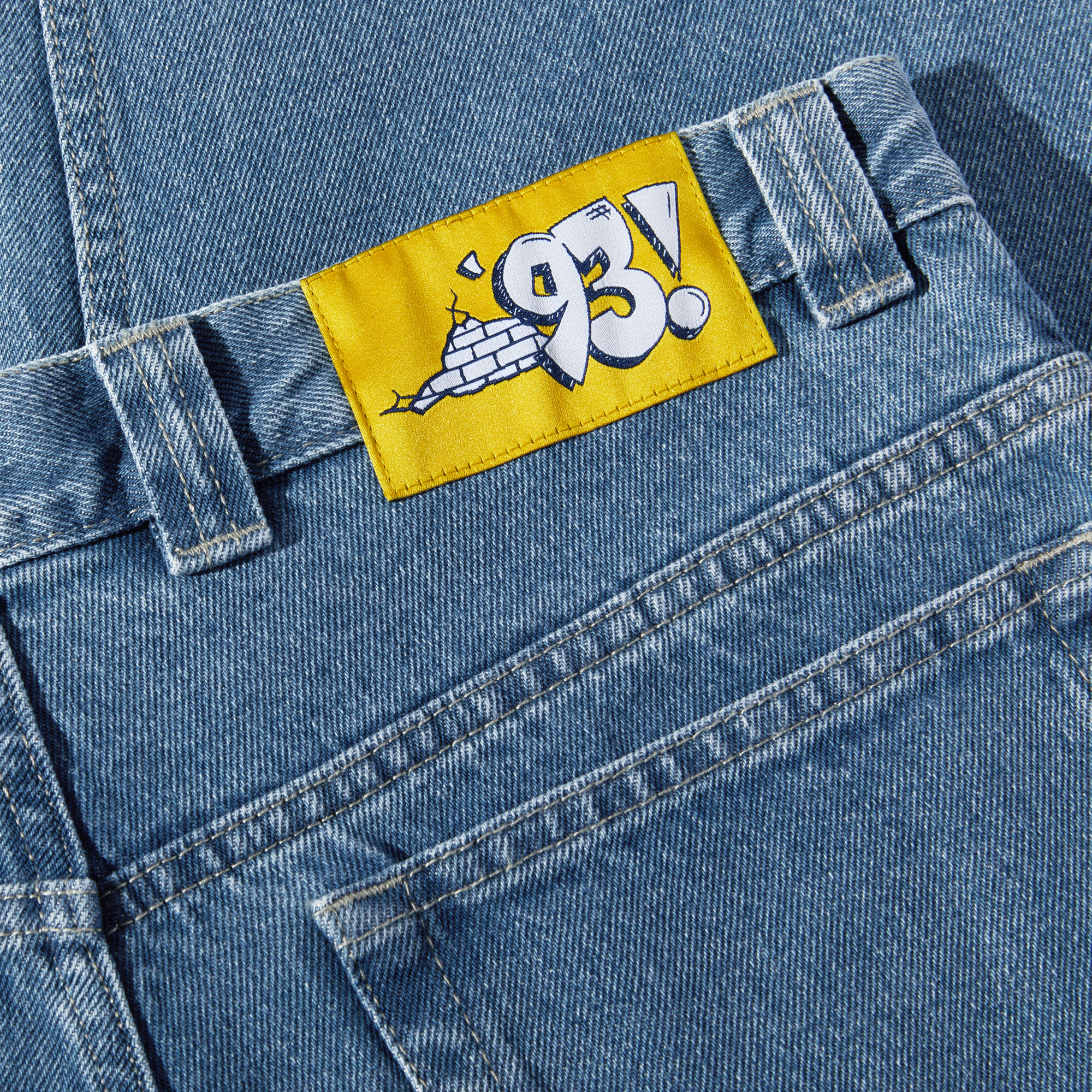 POLAR - 93 Pants "Mid Blue"