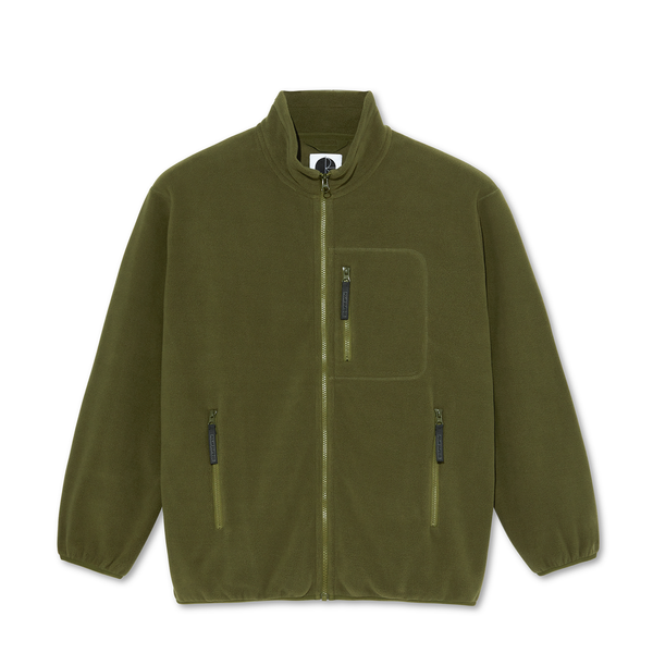 POLAR - Basic Fleece Jacket "Army Green"