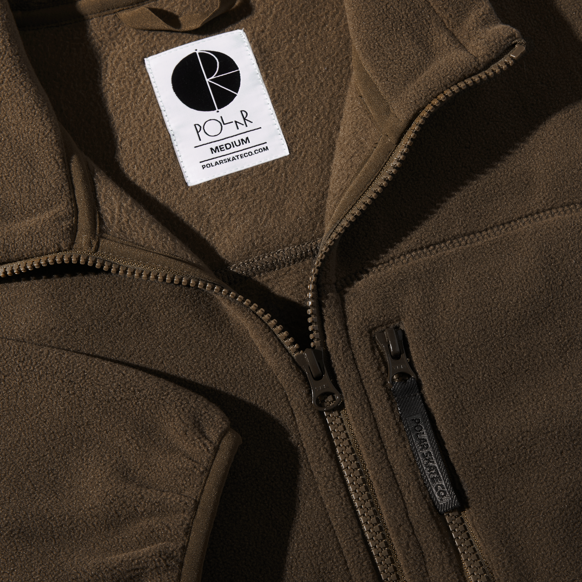 POLAR - Basic Fleece Jacket "Brown"
