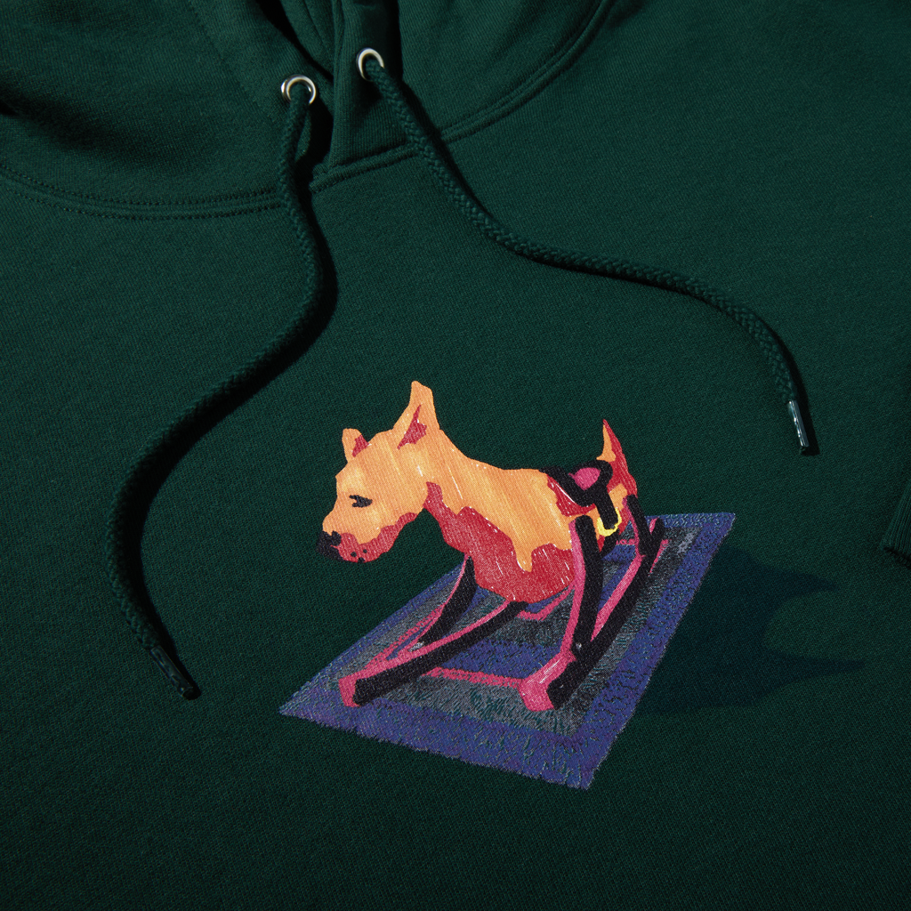 POLAR - Dave Hoodie Dog "Dark Green"