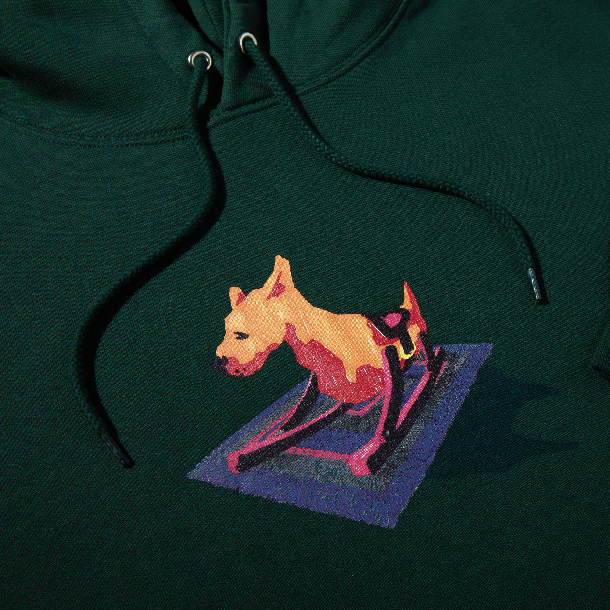 POLAR - Dave Hoodie Dog "Dark Green"