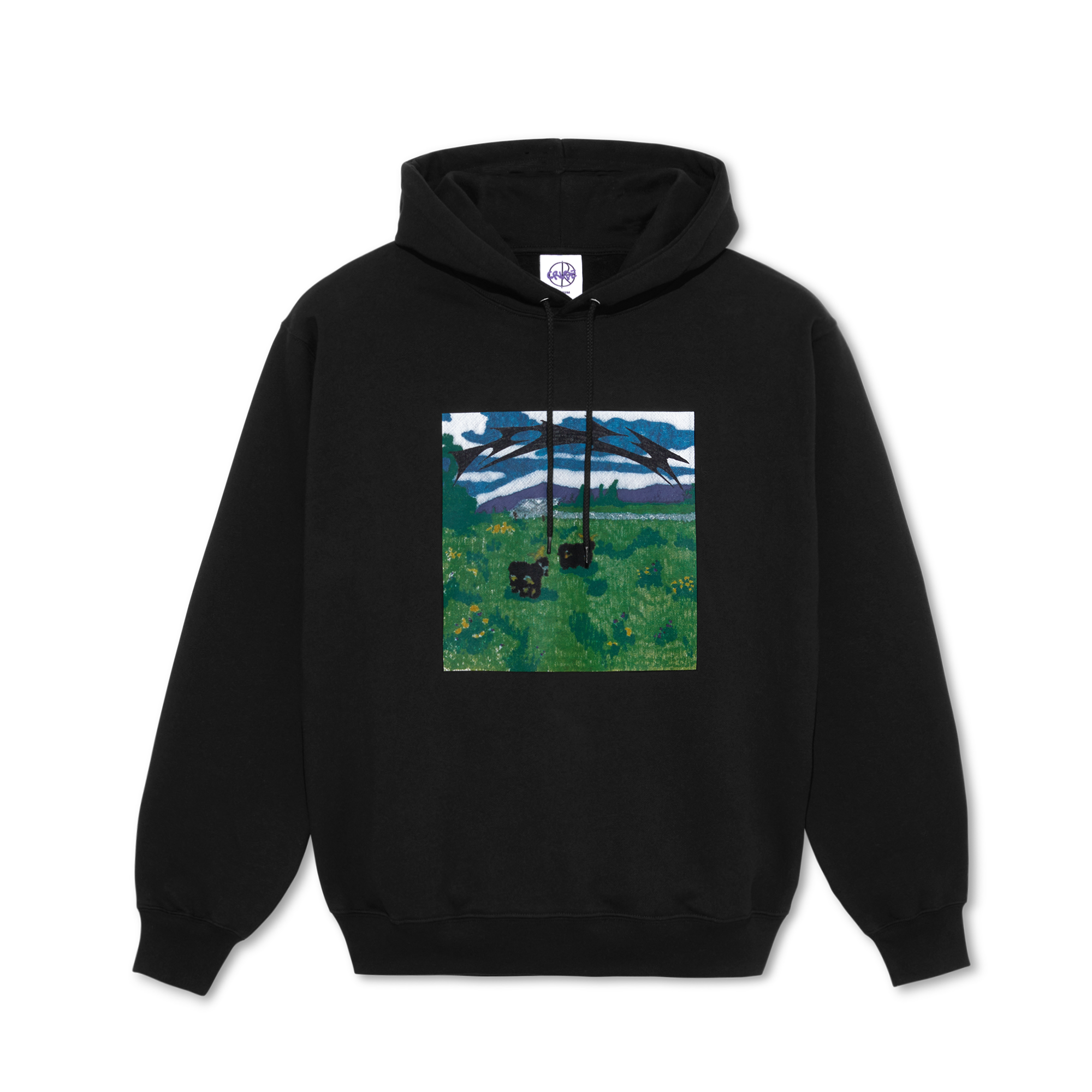 POLAR - Dave Hoodie Meeeh "Black"