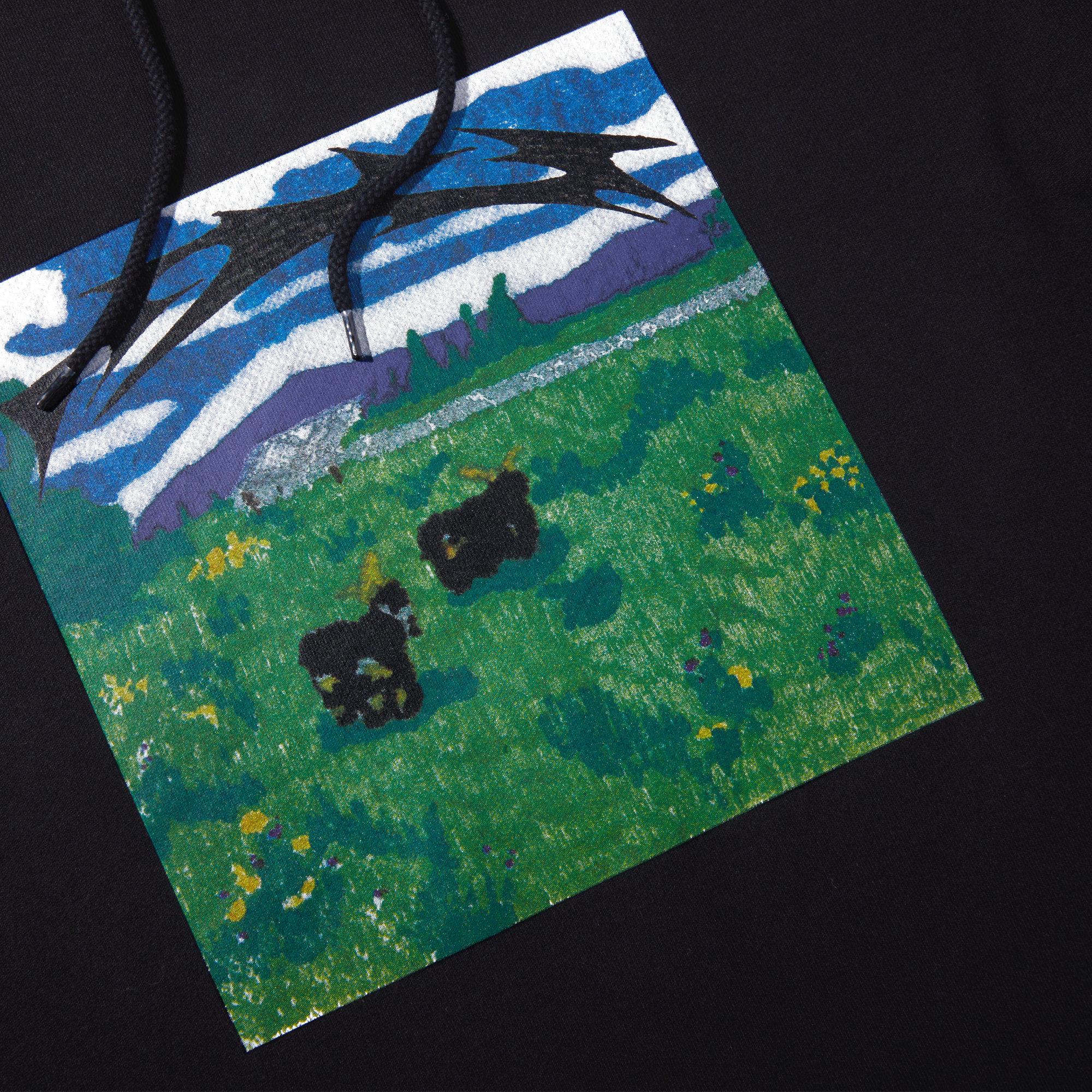 POLAR - Dave Hoodie Meeeh "Black"