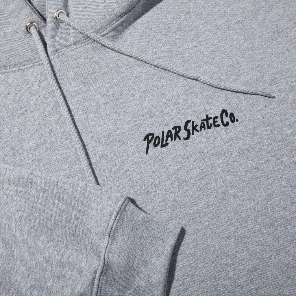 POLAR - Dave Hoodie Yoga Trippin "Heather Grey"