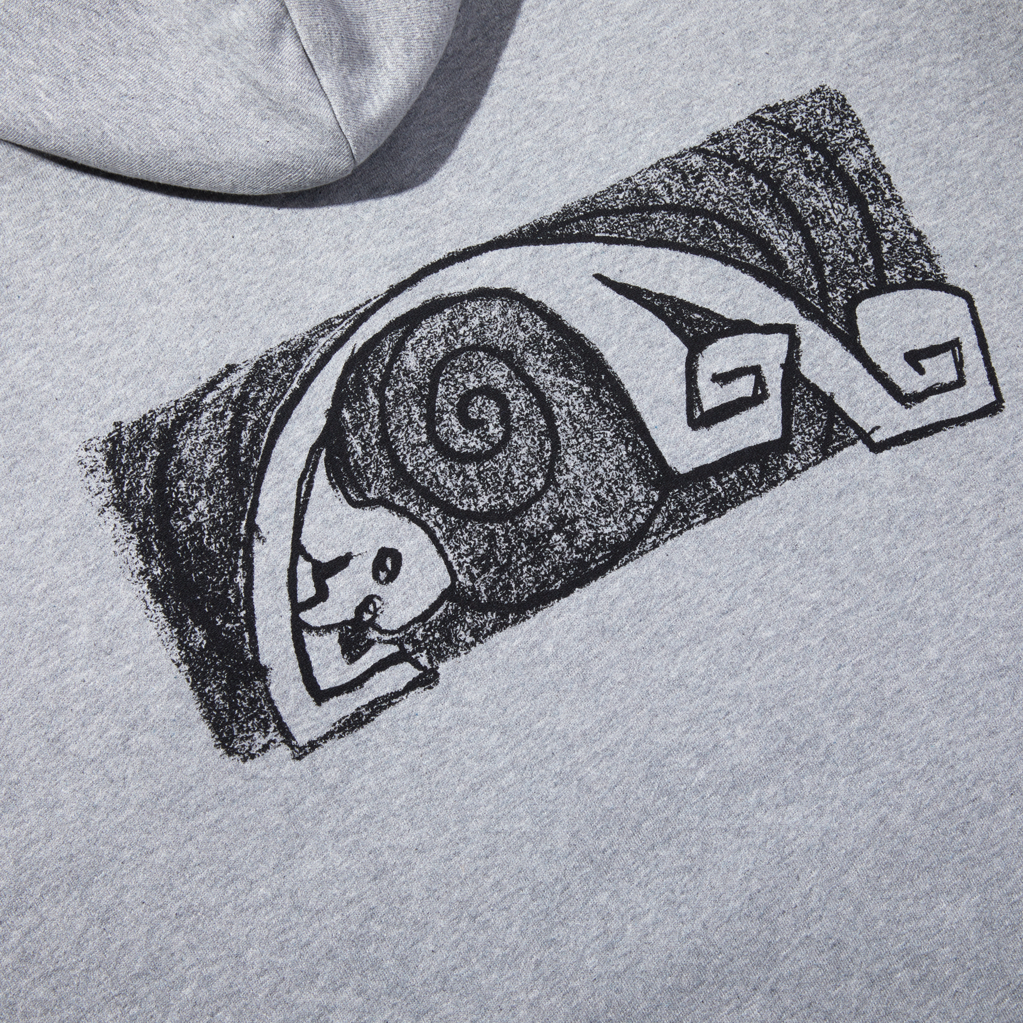 POLAR - Dave Hoodie Yoga Trippin "Heather Grey"