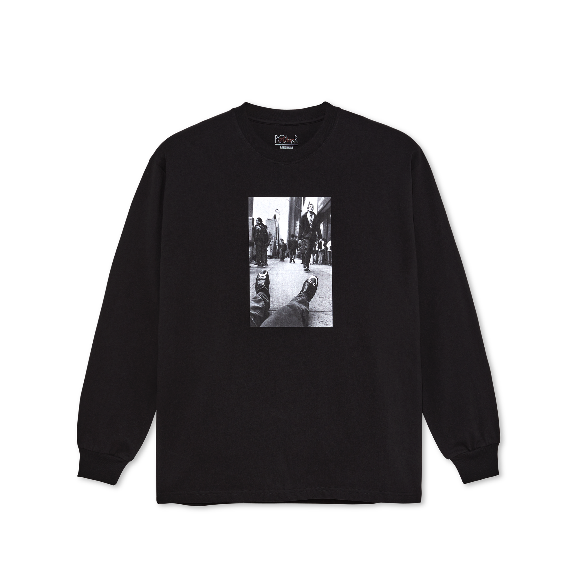 POLAR - Happy Sad LS Tee "Black"
