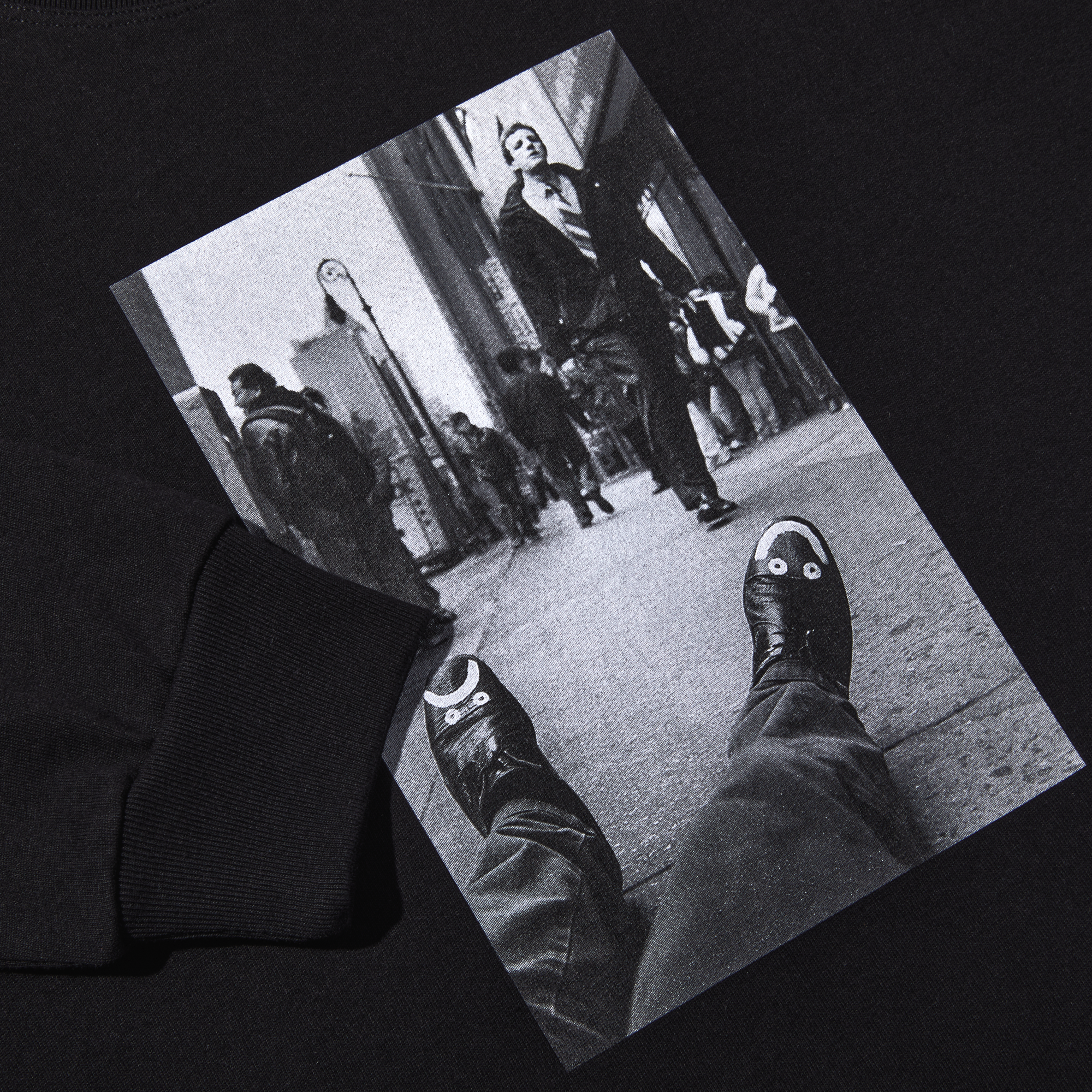 POLAR - Happy Sad LS Tee "Black"