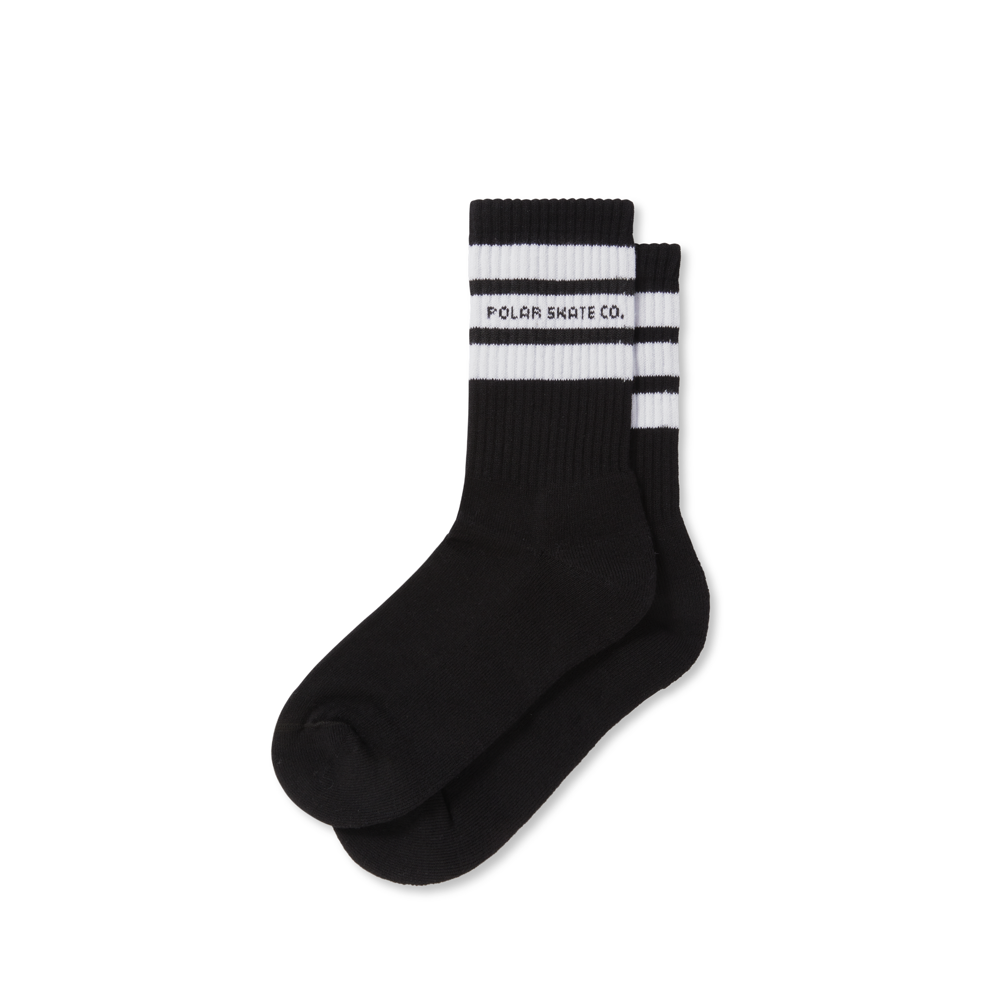 POLAR - Fat Stripe Socks "Black"