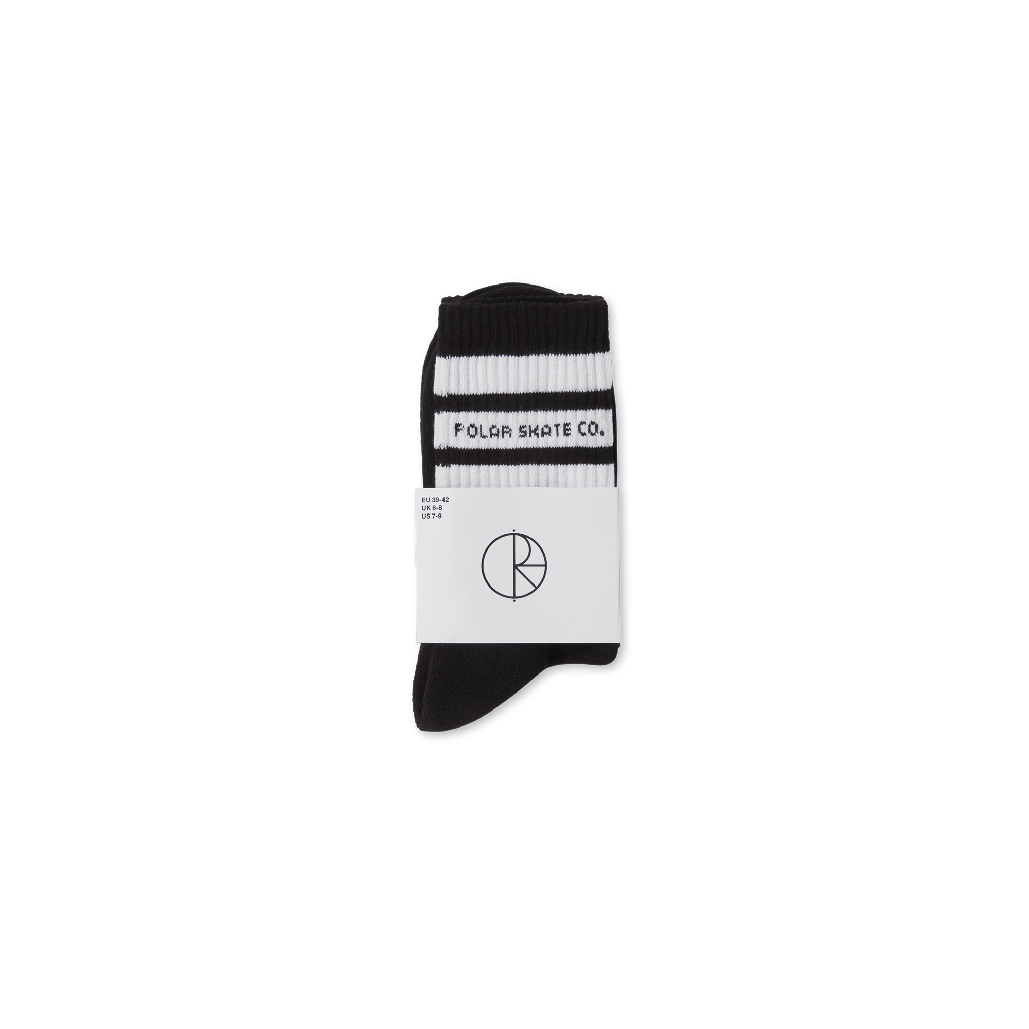 POLAR - Fat Stripe Socks "Black"