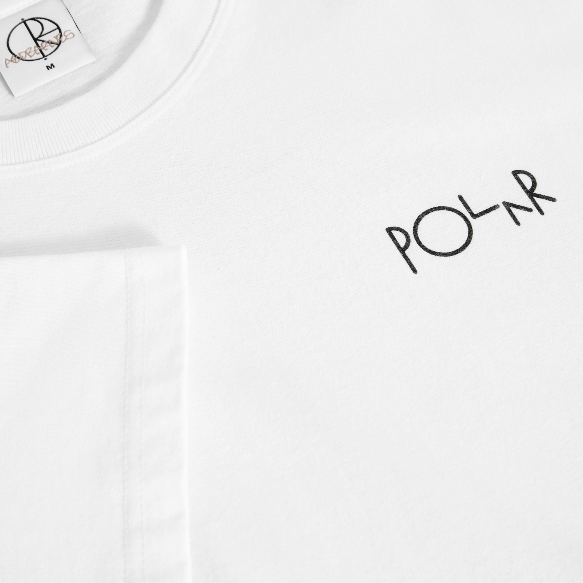 POLAR - Fill Logo Burnside 2084 Tee ”White"