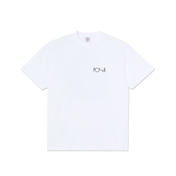 POLAR - Fill Logo Tee | Searching For Peace "White"